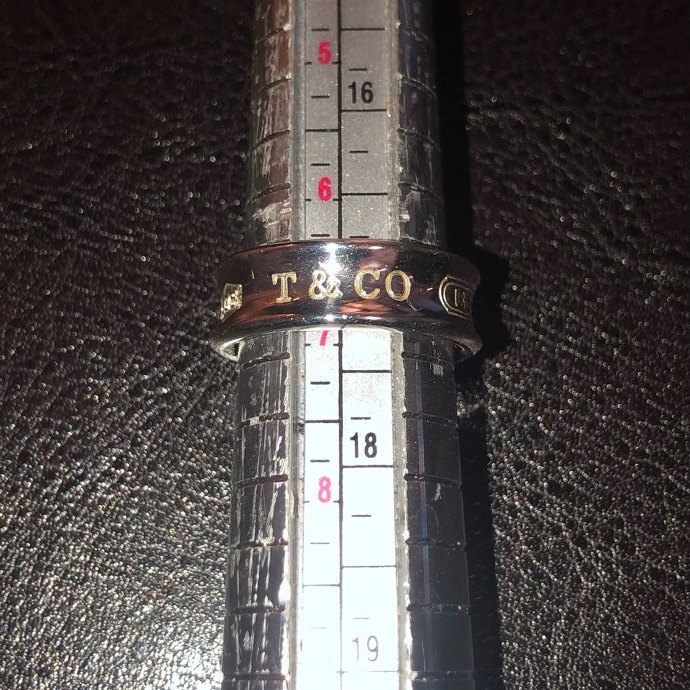 Tiffany Ring 1837. Silver Size 7